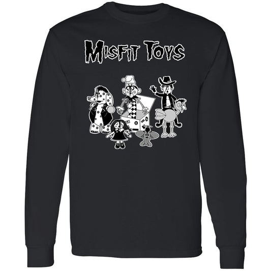 Long Sleeve T-Shirt - QFQV8SL2 - Black - 1