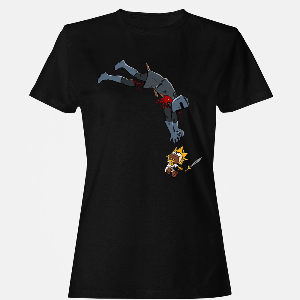 Women's T-Shirt - Z7MLTEQ4 - Black - 1