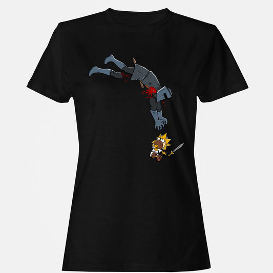 Women's T-Shirt - Z7MLTEQ4 - Black - 1