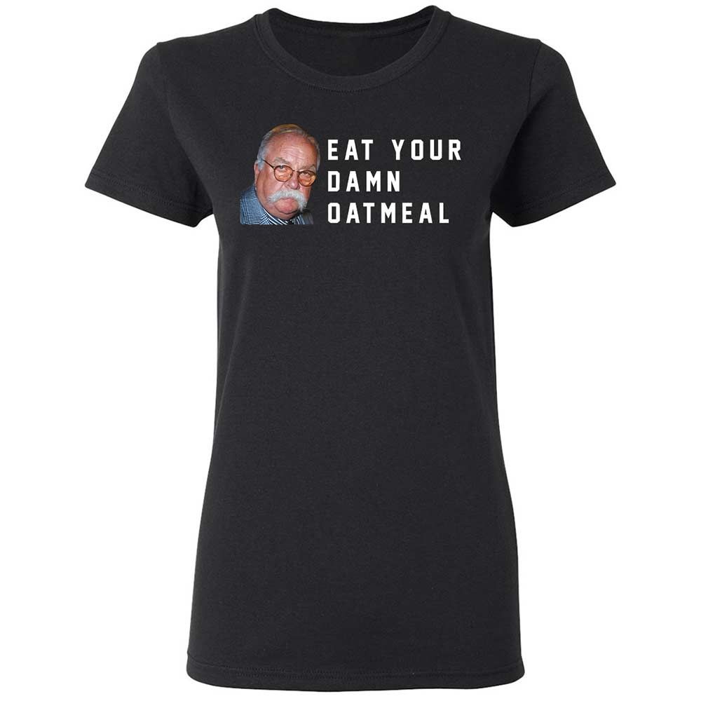 Eat Your Damn Oatmeal - Black - 1