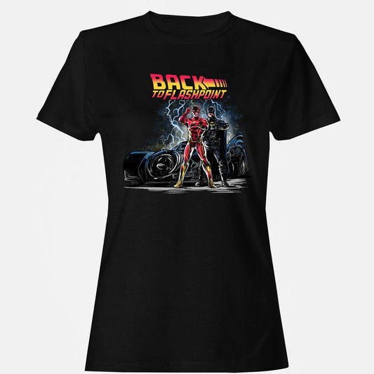 Women's T-Shirt - V7JKSTLU - Black - 1