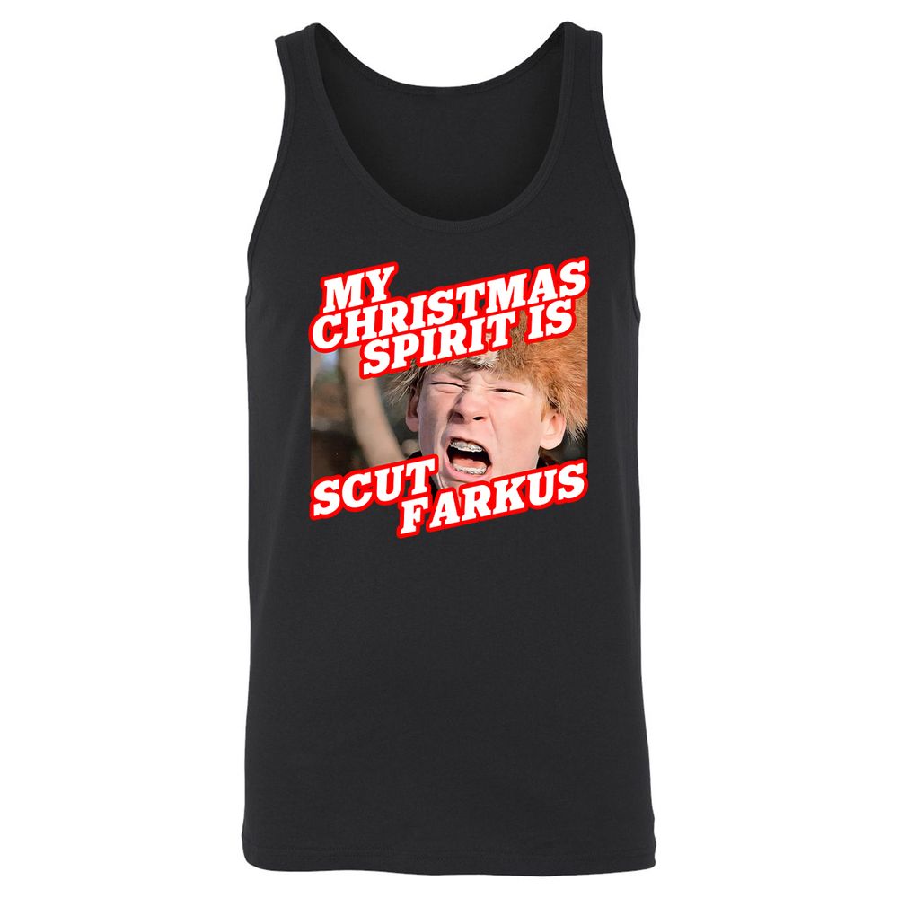 Unisex Jersey Tank - GWJRWVJW - Black - 1