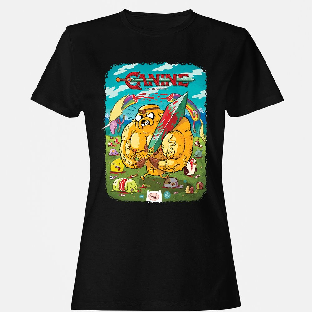 Women's T-Shirt - BH3Y6C98 - Black - 1