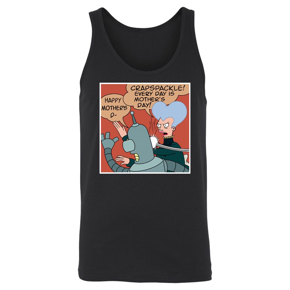 Unisex Jersey Tank - 144J23NW - Black - 1