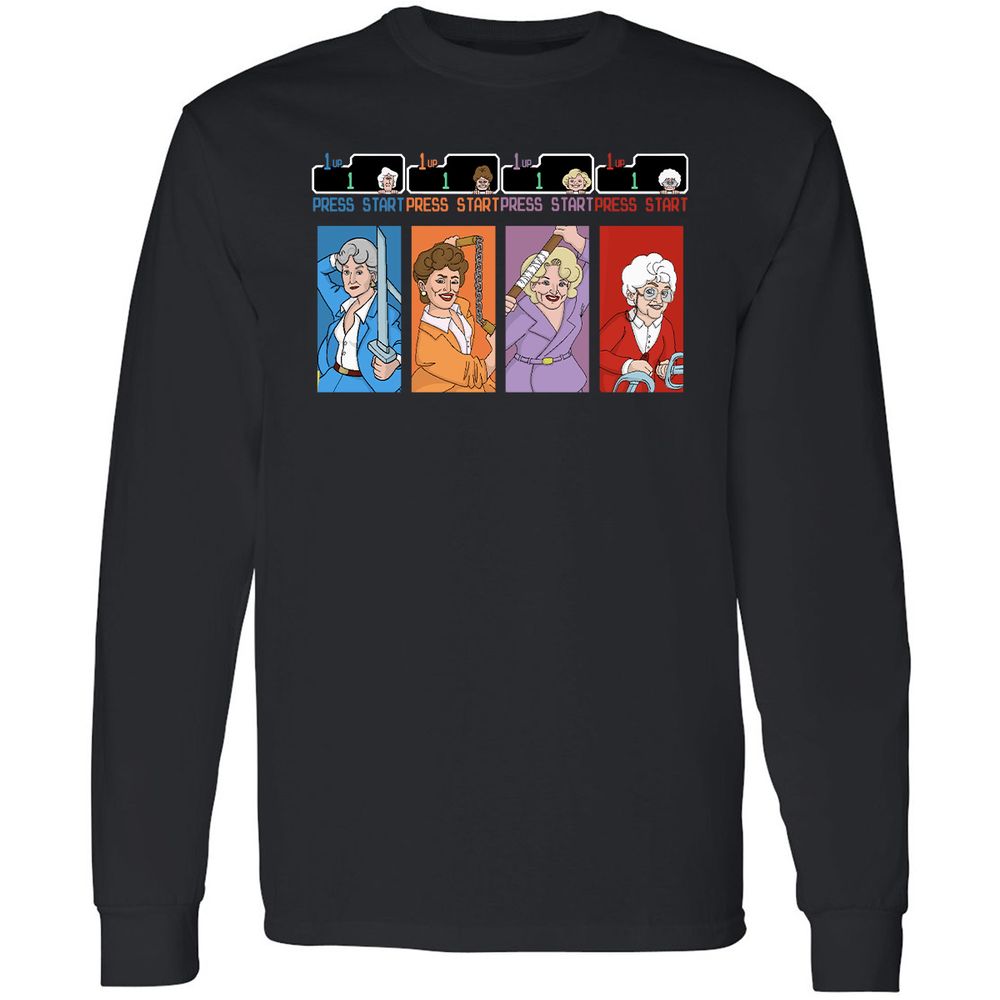 Long Sleeve T-Shirt - BJH3MVRS - Black - 1