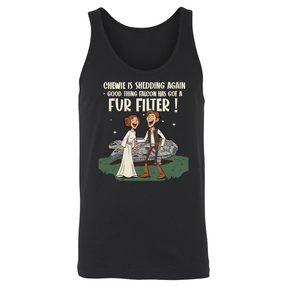 Unisex Jersey Tank - YJKPF5ZS - Black - 1