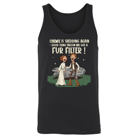 Unisex Jersey Tank - YJKPF5ZS - Black - 1