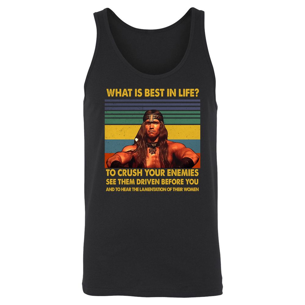 Unisex Jersey Tank - D4KB4YDR - Black - 1