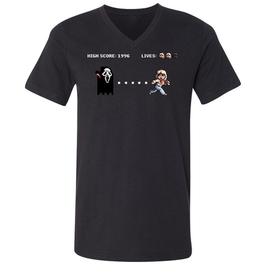 Unisex V-Neck T-Shirt - 24FBLSN4 - Black - 1