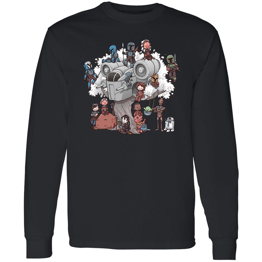 Long Sleeve T-Shirt - RCUB39AF - Black - 1