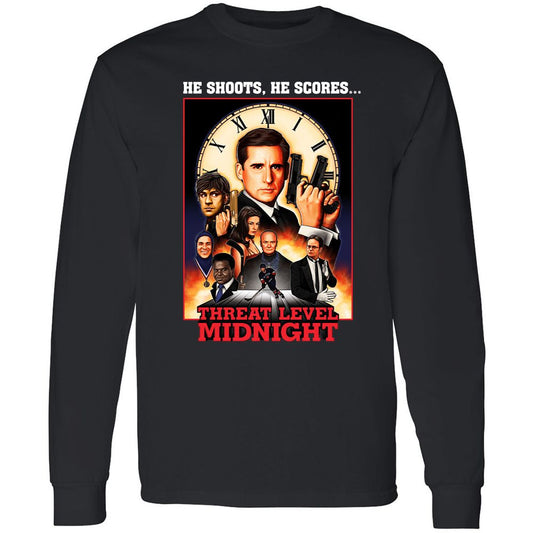 Long Sleeve T-Shirt - 14XJX6CS - Black - 1