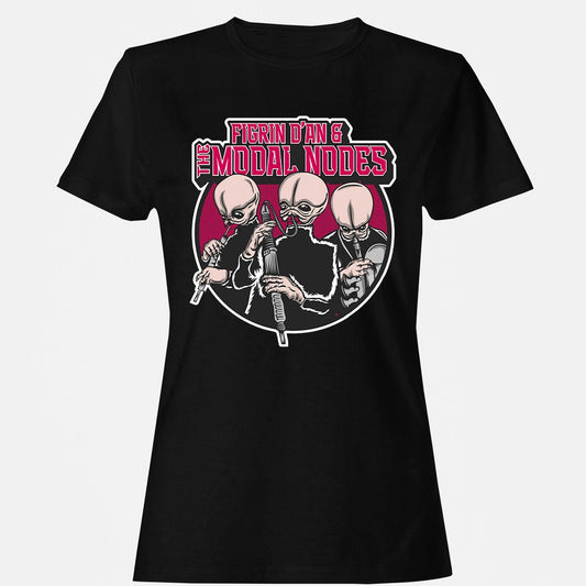 Women's T-Shirt - BG4NTUEP - Black - 1