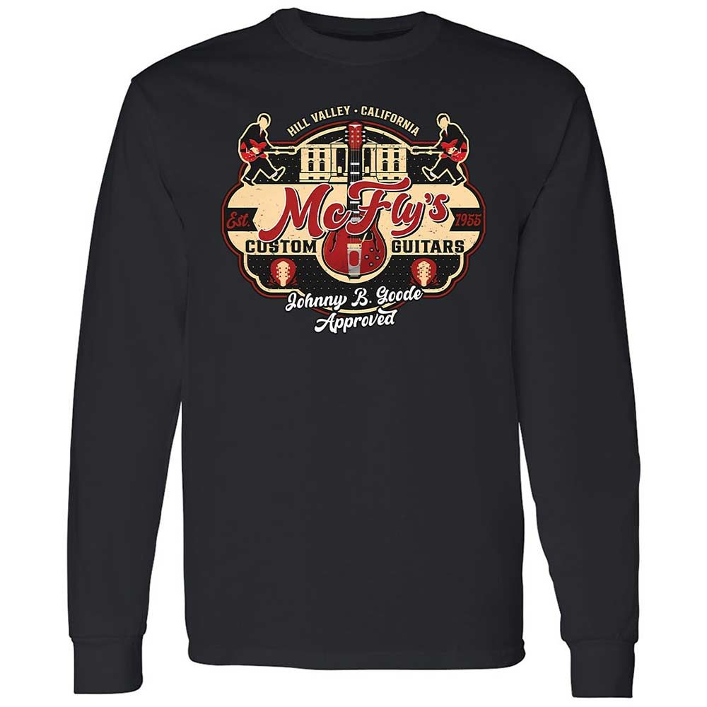 Long Sleeve T-Shirt - ZMSG6PQ7 - Black - 1