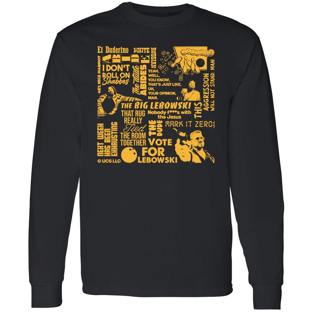 Long Sleeve T-Shirt - 6GHWHDTZ - Black - 1