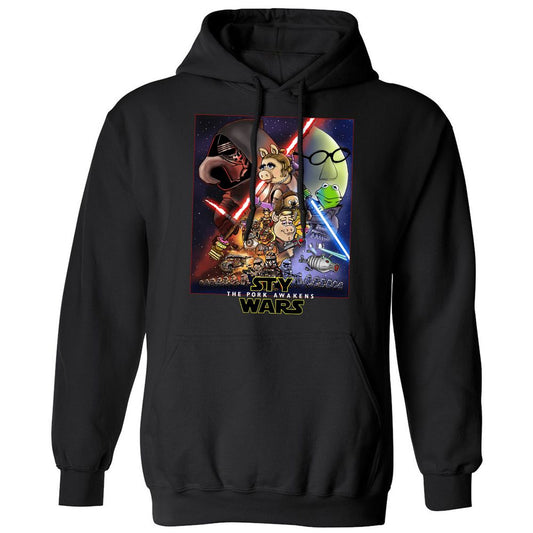 Classic Unisex Hoodie - HWTQLRU1 - Black - 1