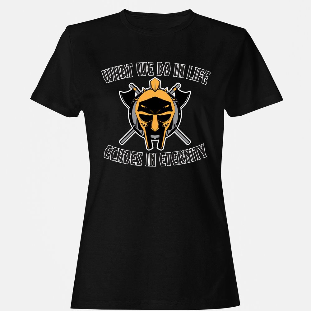 Women's T-Shirt - 9MV5E8VE - Black - 1