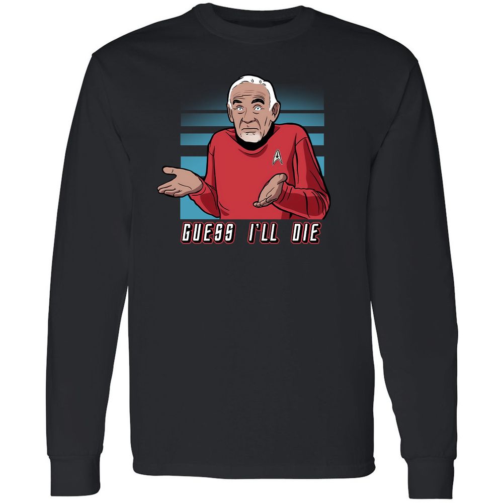 Long Sleeve T-Shirt - K9UA6W7V - Black - 1