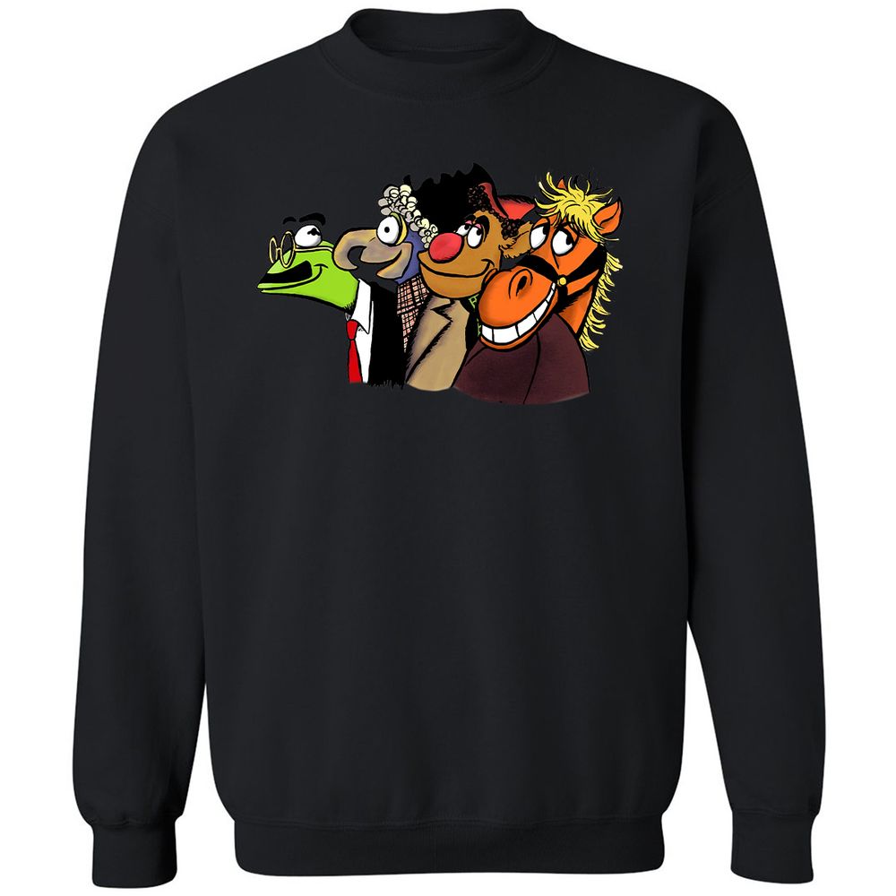 Classic Unisex Sweatshirt - 5V3D8WXD - Black - 1