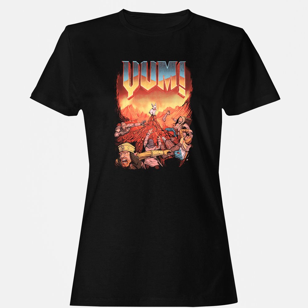 Women's T-Shirt - VTCD127N - Black - 1