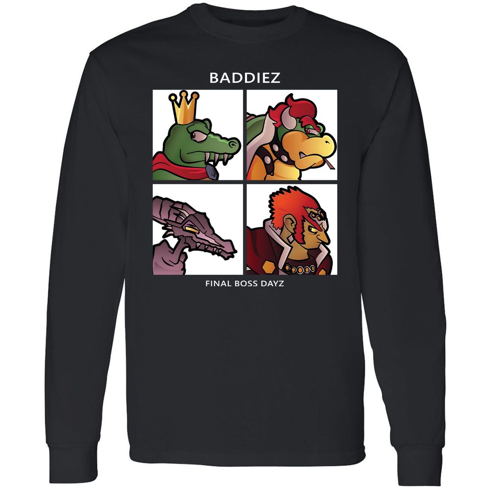 Long Sleeve T-Shirt - UPFPGESU - Black - 1