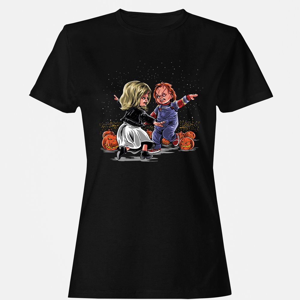 Women's T-Shirt - LN358ZDS - Black - 1