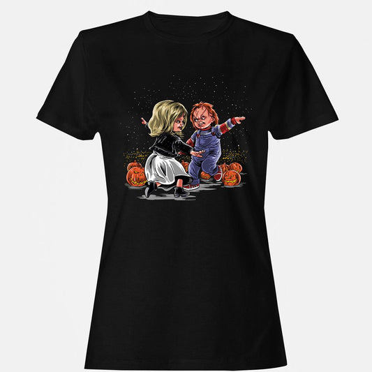 Women's T-Shirt - LN358ZDS - Black - 1