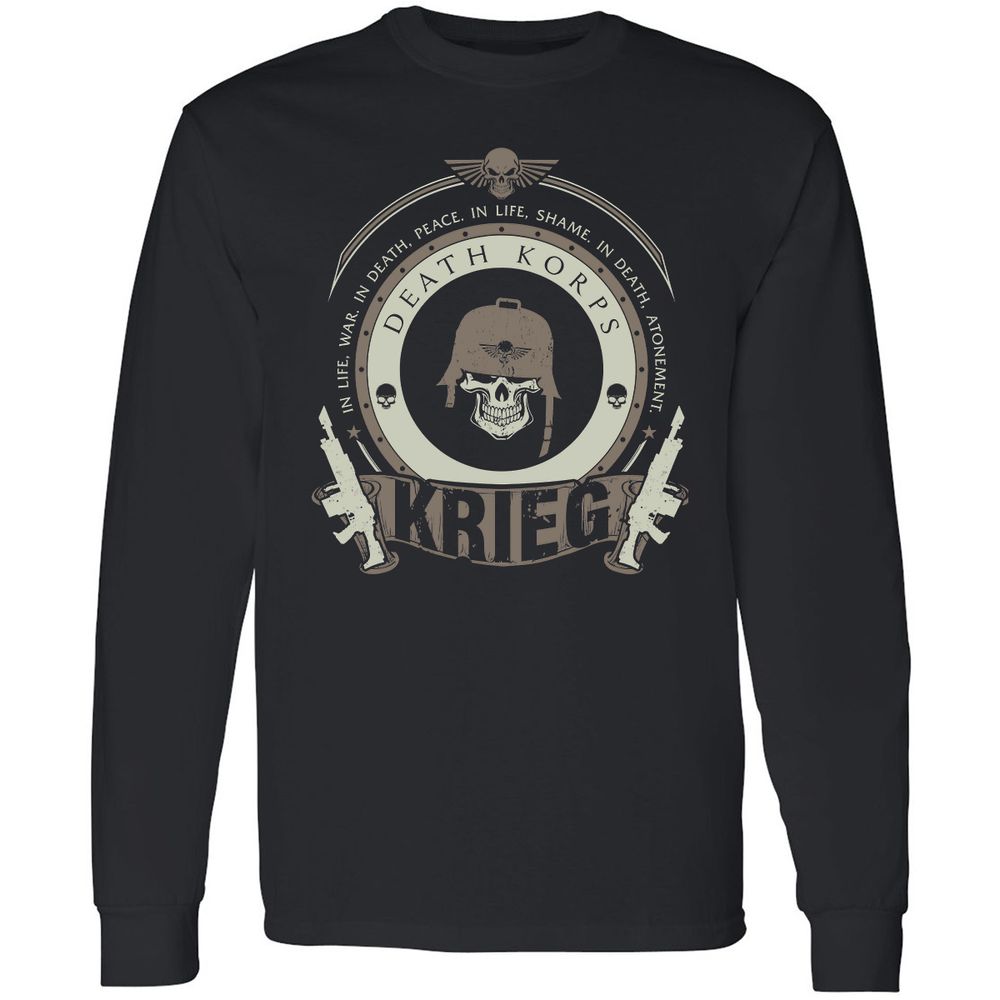 Long Sleeve T-Shirt - BWVGL7TS - Black - 1