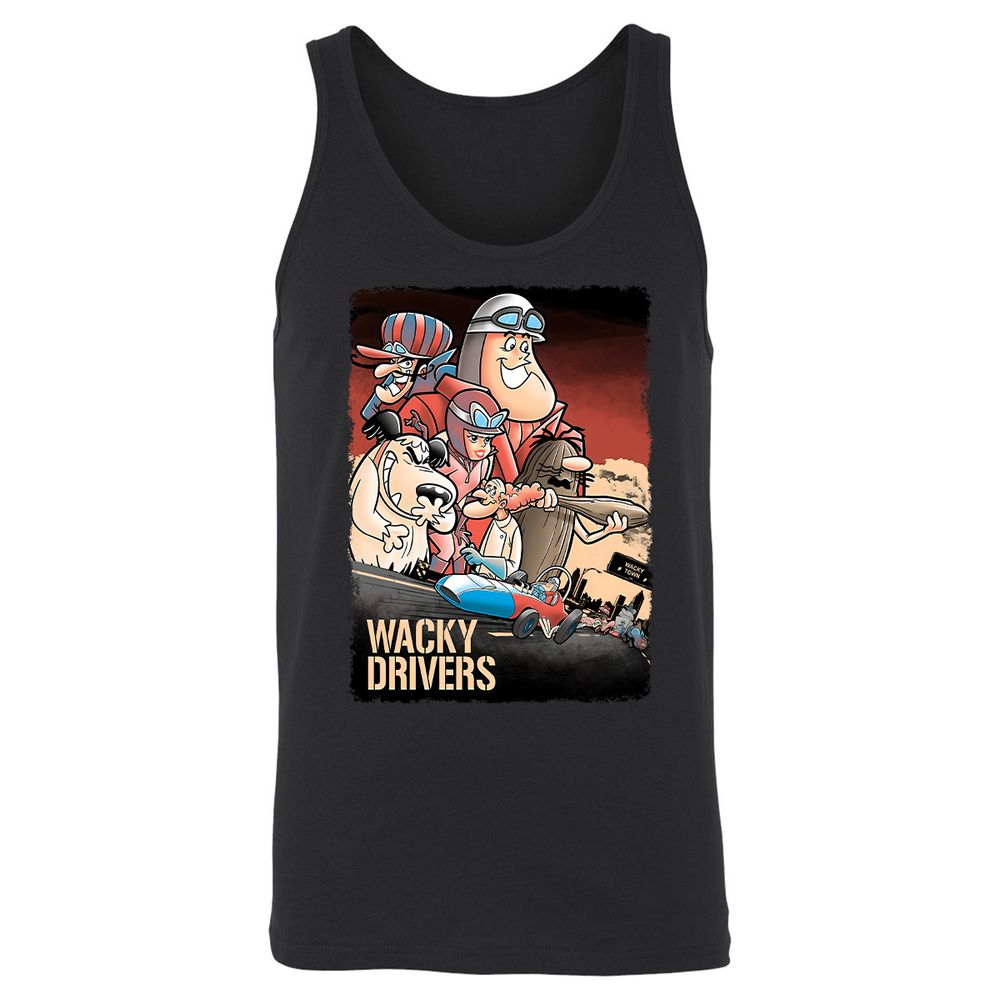 Unisex Jersey Tank - XU39U1AR - Black - 1