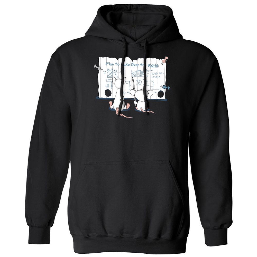 Classic Unisex Hoodie - WNWGQ48H - Black - 1