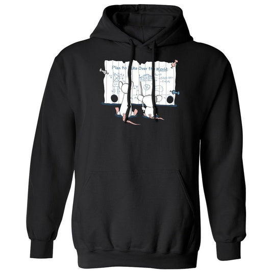 Classic Unisex Hoodie - WNWGQ48H - Black - 1