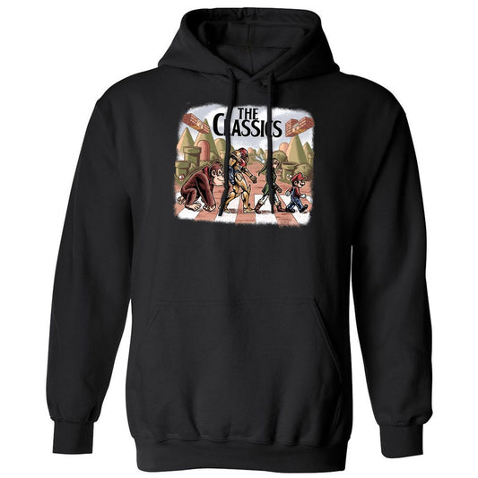 Classic Unisex Hoodie - P1G65DSD - Black - 1