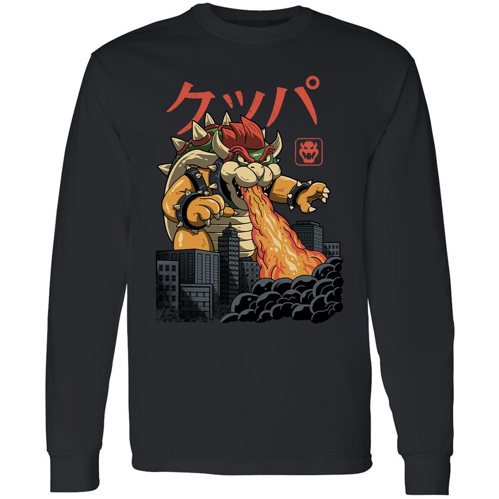 Long Sleeve T-Shirt - 99H2RZV3 - Black - 1