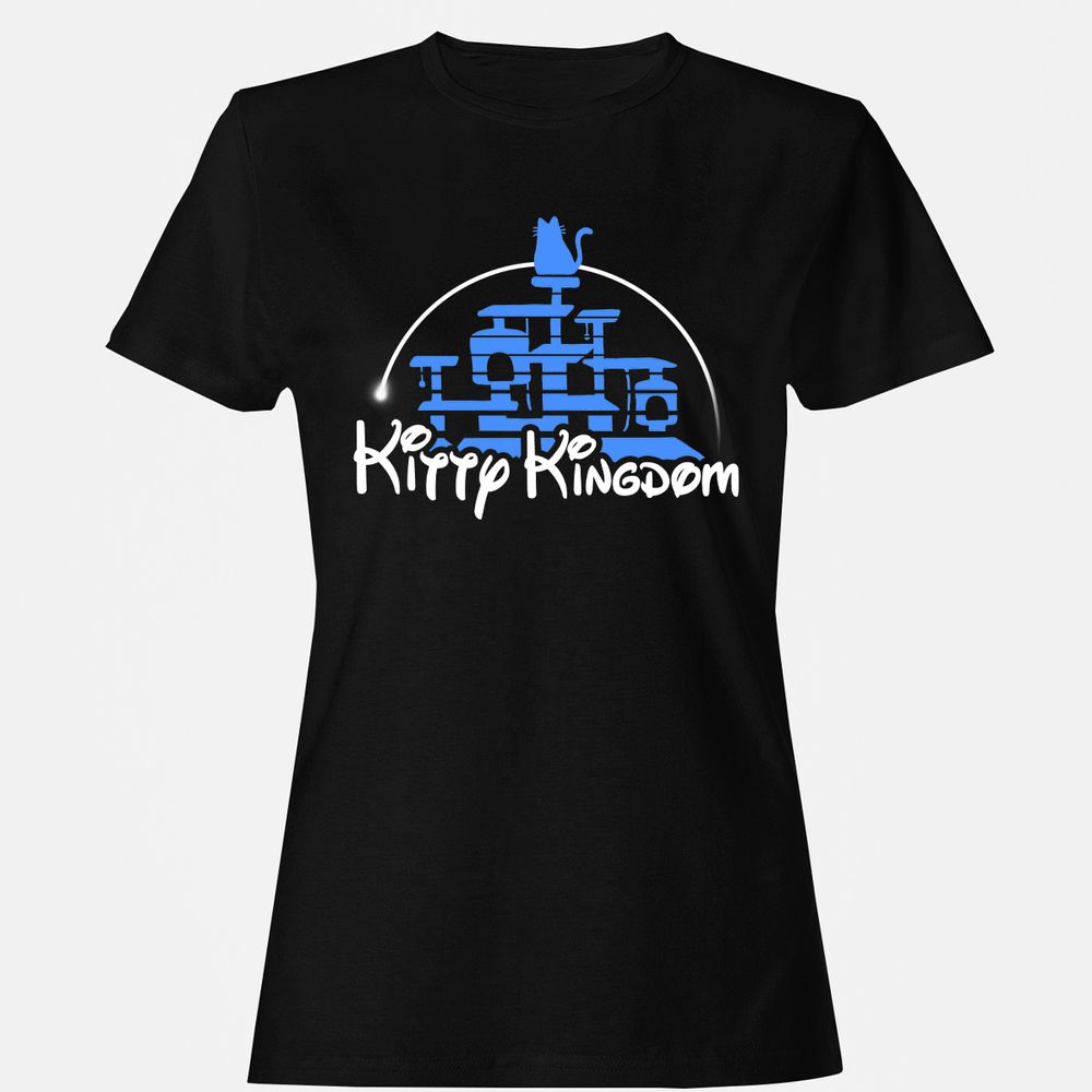 Women's T-Shirt - U6YJVP9E - Black - 1