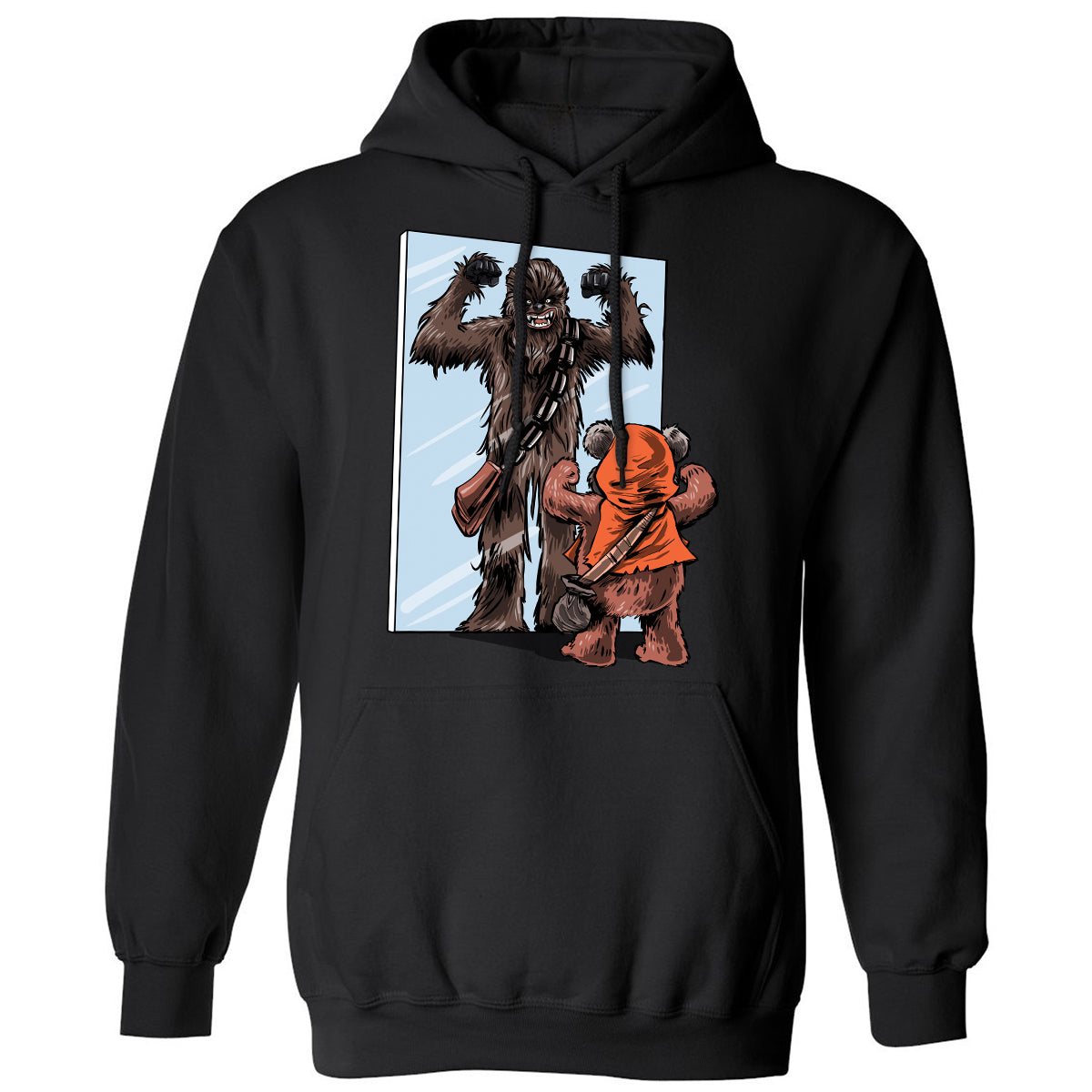 Classic Unisex Hoodie - AEGH1LUY - Black - 1