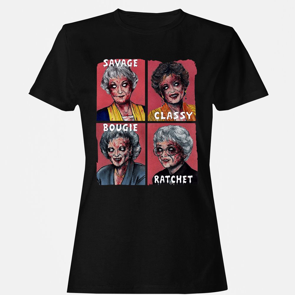 Women's T-Shirt - G9UMJP7W - Black - 1