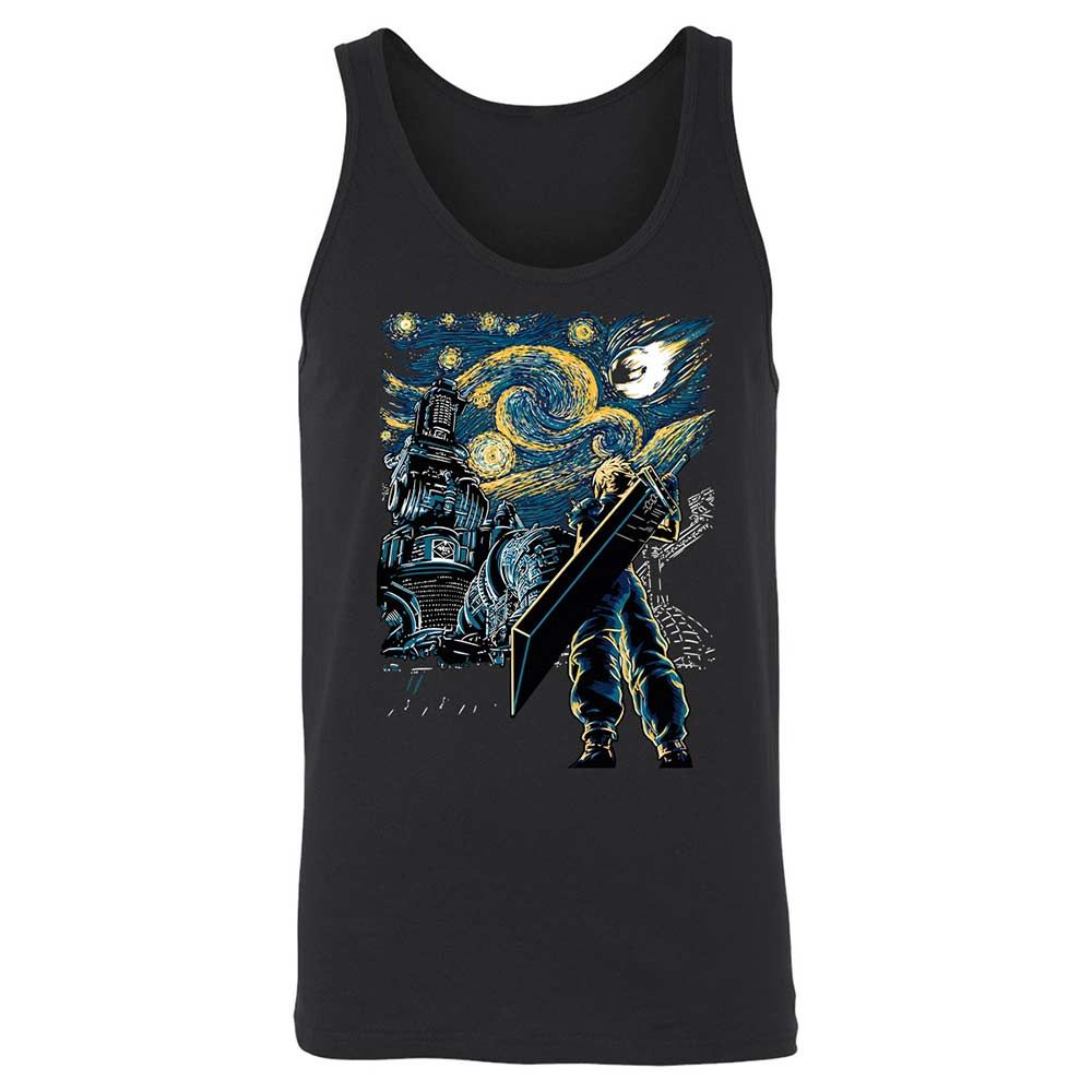 Unisex Jersey Tank - E4JZMP49 - Black - 1