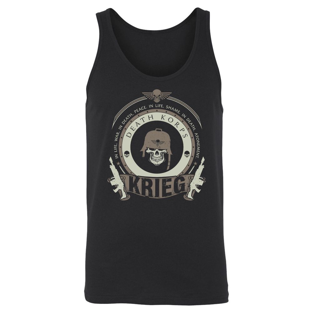 Unisex Jersey Tank - RM46151Y - Black - 1