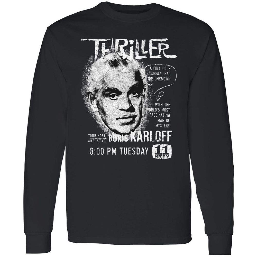 Long Sleeve T-Shirt - SUB85Q2T - Black - 1