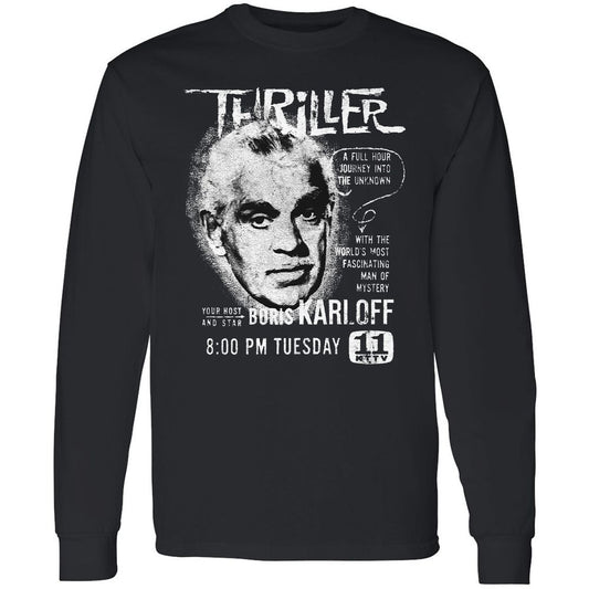 Long Sleeve T-Shirt - SUB85Q2T - Black - 1