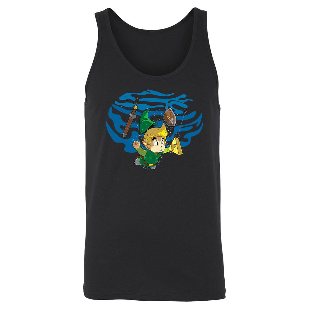 Unisex Jersey Tank - 64ZM82BU - Black - 1