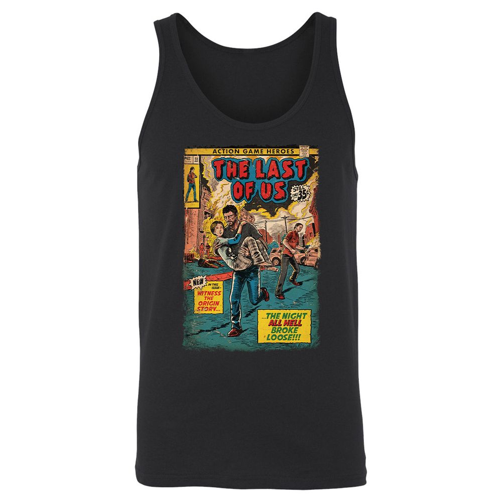 Unisex Jersey Tank - 7BL1Q9MF - Black - 1