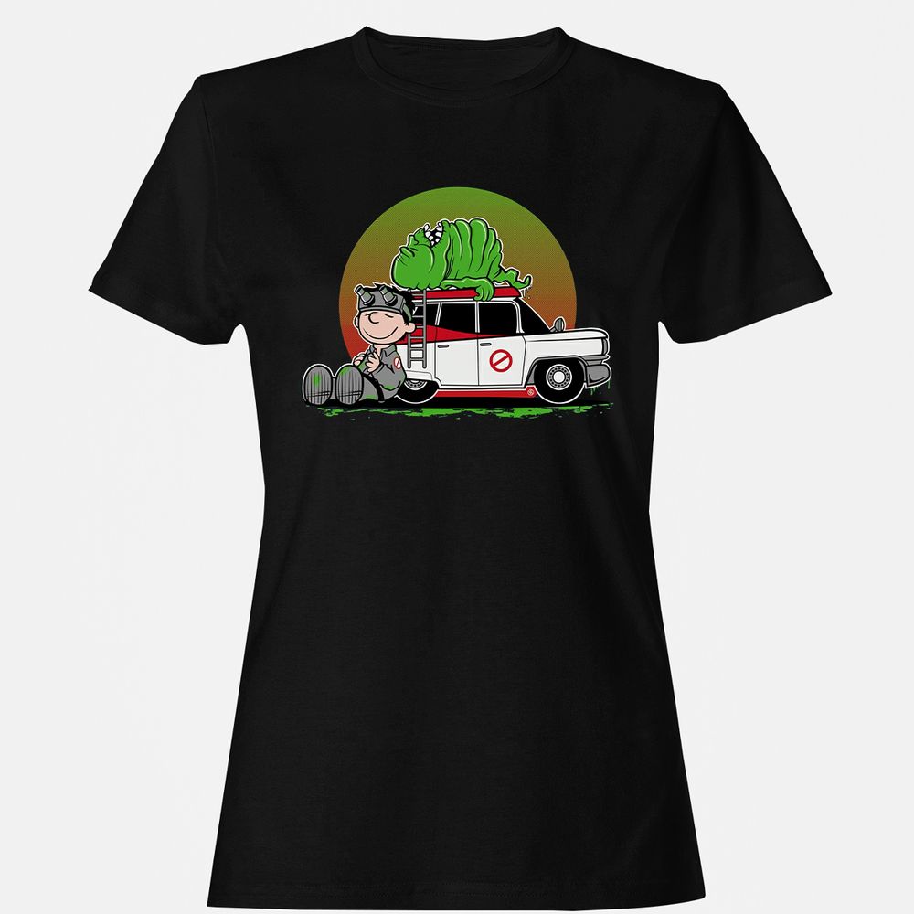 Women's T-Shirt - 9FBE8WXQ - Black - 1