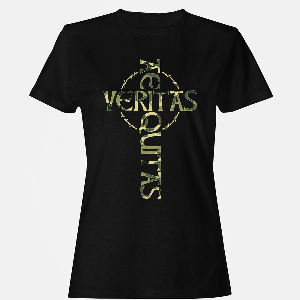 Women's T-Shirt - SWGG572Y - Black - 1