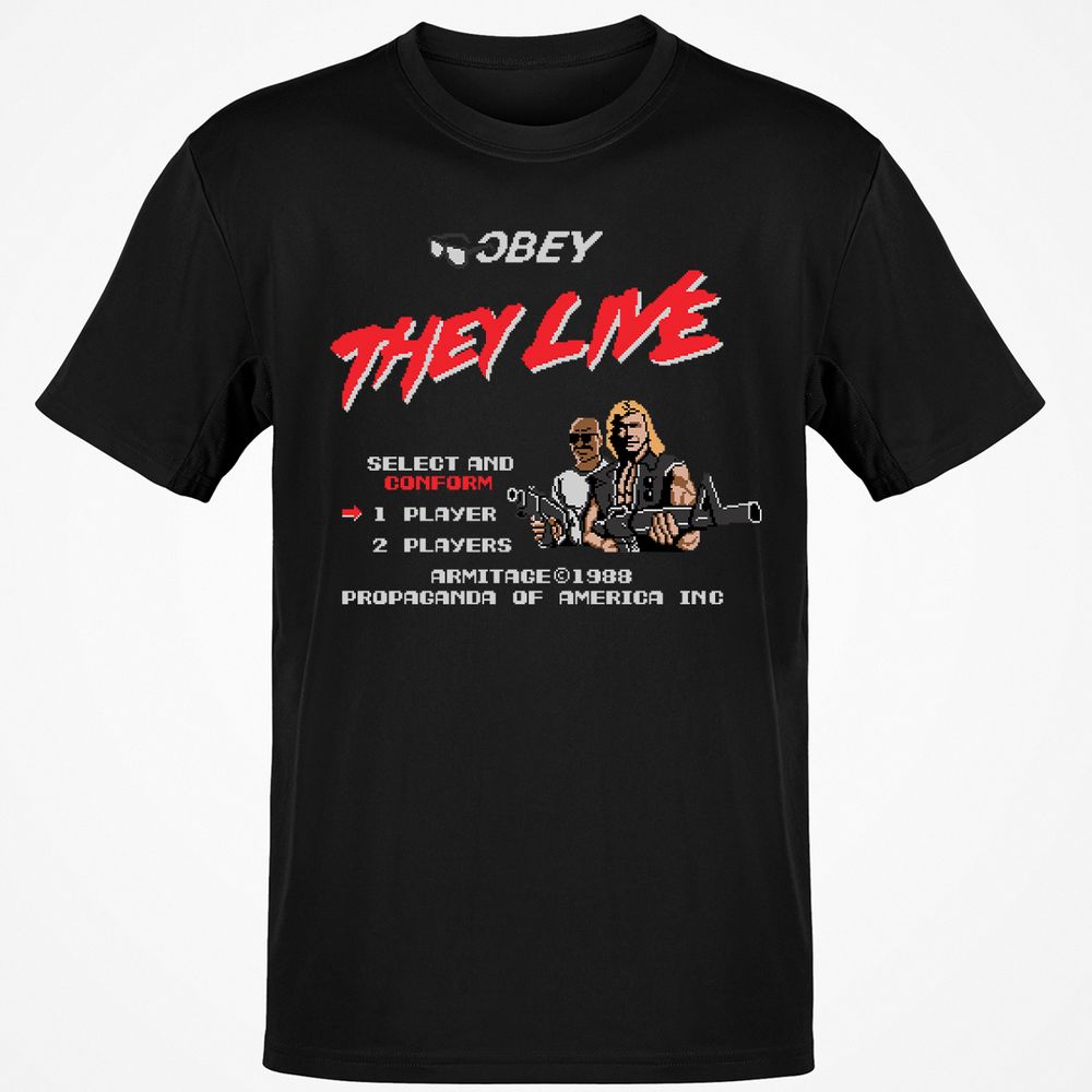 Classic Unisex T-Shirt - W2E4RKKD - Black - 1