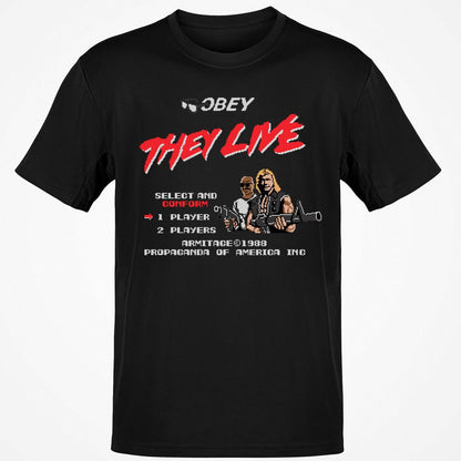 Classic Unisex T-Shirt - W2E4RKKD - Black - 1