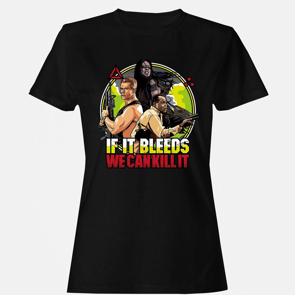 Women's T-Shirt - 1PETHL95 - Black - 1