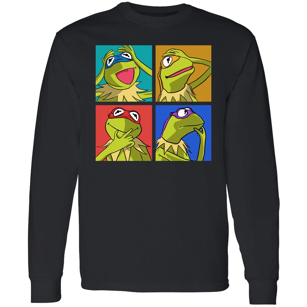 Long Sleeve T-Shirt - S58Q6DKV - Black - 1