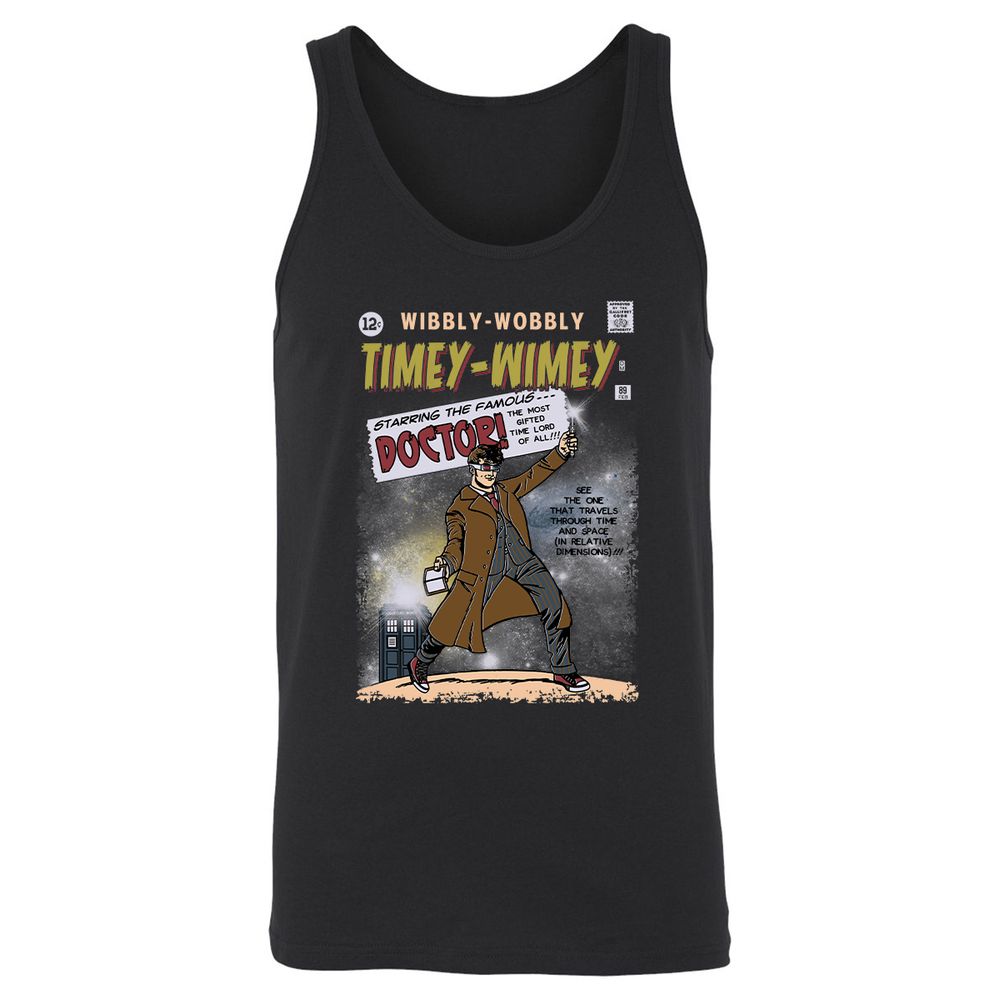 Unisex Jersey Tank - 19Y6GGLQ - Black - 1