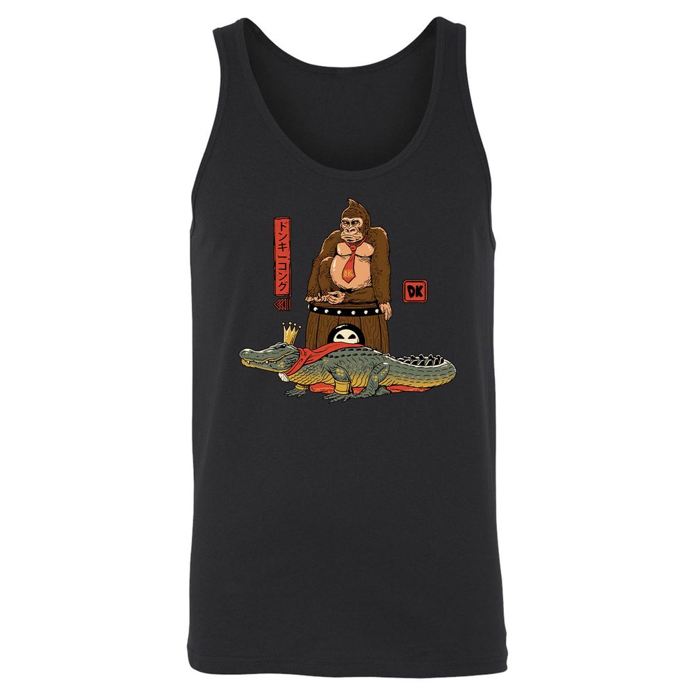 Unisex Jersey Tank - ZSMFGU35 - Black - 1