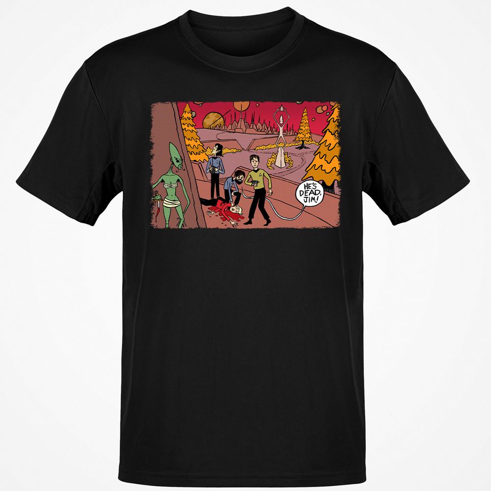 Classic Unisex T-Shirt - 2VSSG6BC - Black - 1